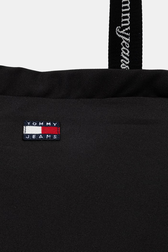 Tommy Jeans torebka shopper damska czarny AW0AW18771