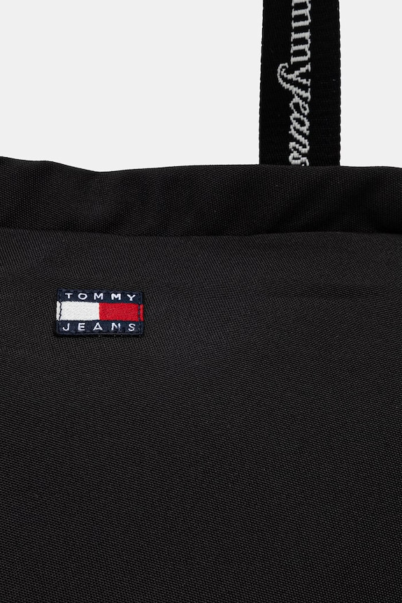 Tommy Jeans torebka shopper damska czarny AW0AW18771
