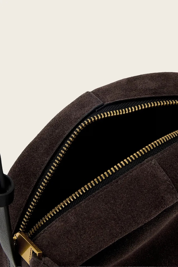 AllSaints crossbody kabelka dámska semišová ROSALIE hnedá W711XD