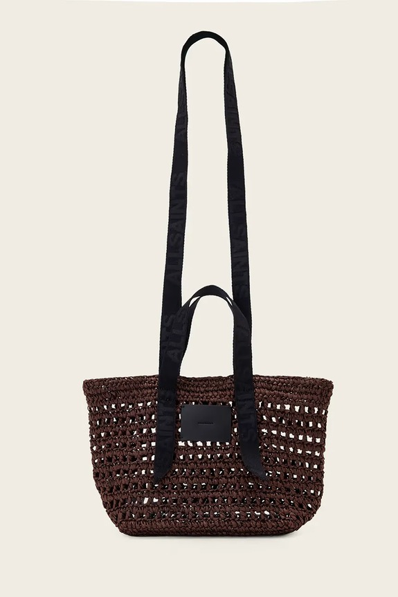 AllSaints torebka shopper damska CELAYNE brązowy W485XE