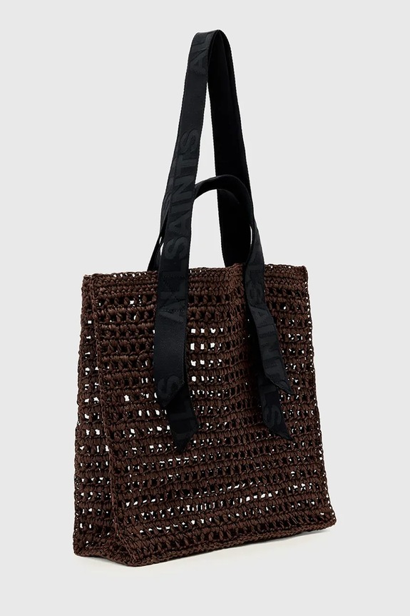 AllSaints torebka tote damska LULLAH W416XE brązowy AW26