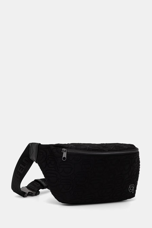 Karl Lagerfeld torba oko struka za muškarce IKON B3M30253 crna AW26