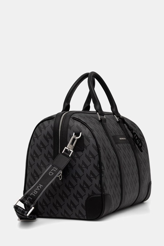 Karl Lagerfeld putna torba za muškarce od imitacije kože K/IKON B3M30255 crna AW26