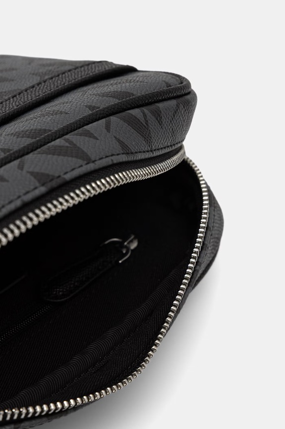 Karl Lagerfeld mala torba za muškarce K/IKON B3M30259 crna