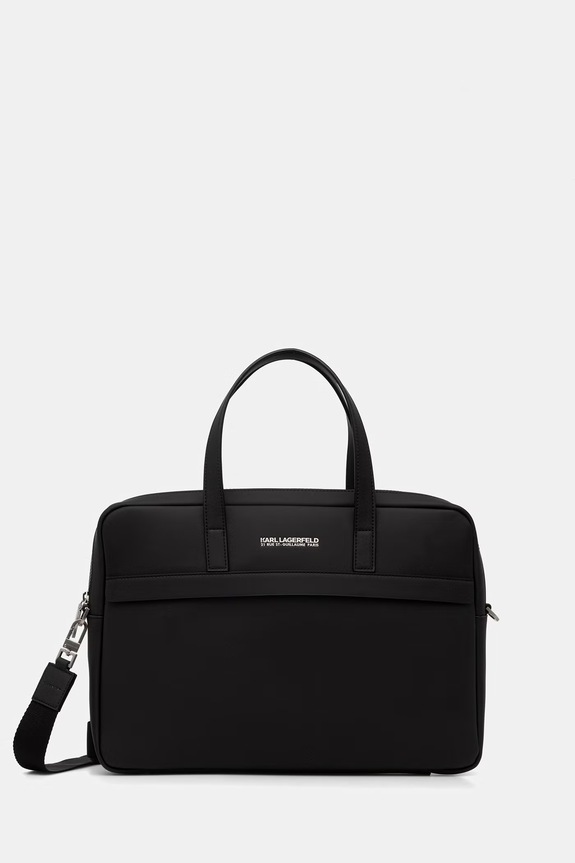 Karl Lagerfeld torba za muškarce K/ESSENTIAL crna B3M30274