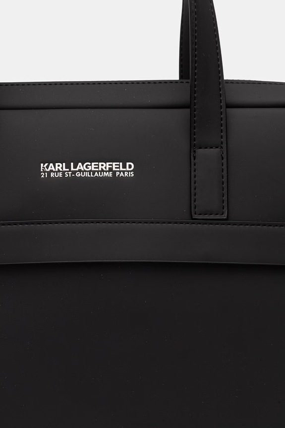 Karl Lagerfeld torba za muškarce K/ESSENTIAL crna B3M30274