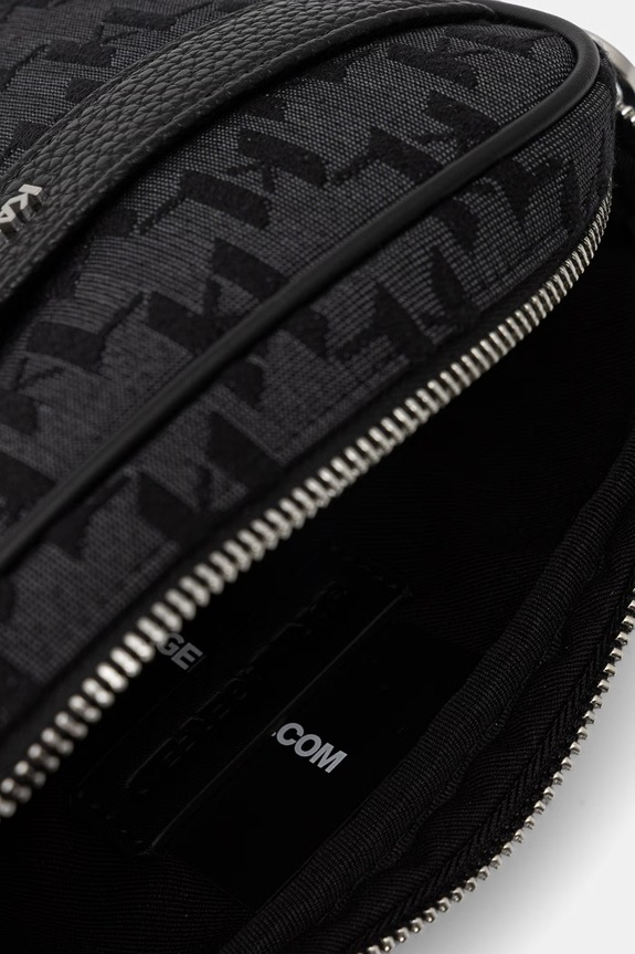 Karl Lagerfeld mala torba za muškarce K/MONOGRAM B3M30249 crna