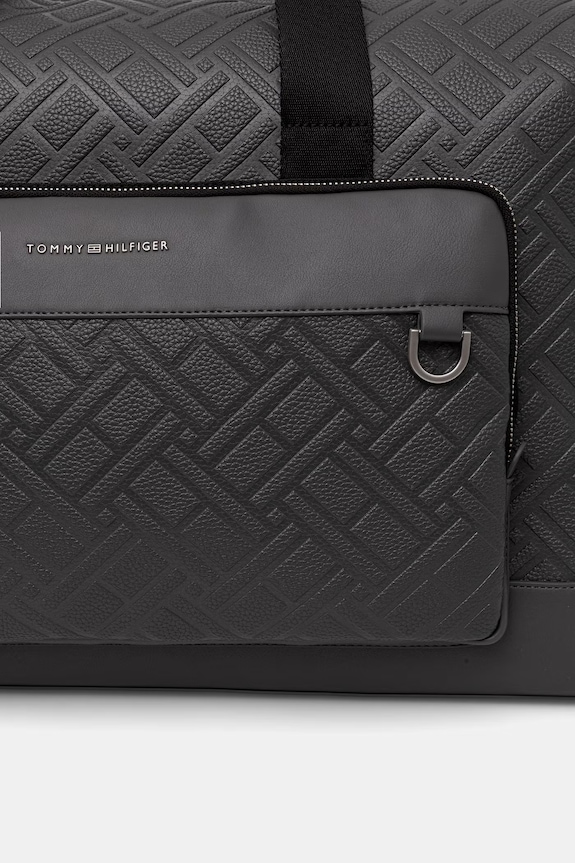 Tommy Hilfiger taška pánska z imitácie kože sivá AM0AM14413