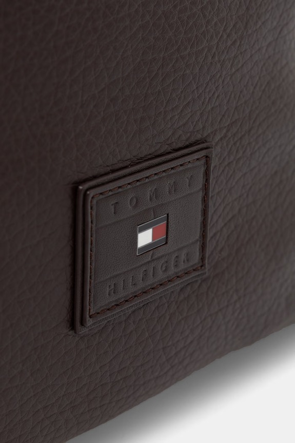 Tommy Hilfiger torba męska skórzana brązowy AM0AM14464