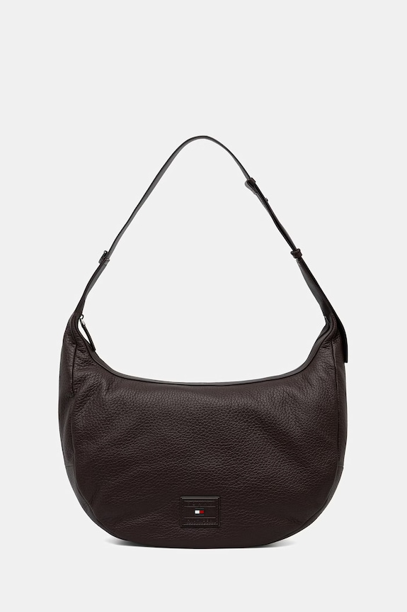Tommy Hilfiger torba męska skórzana brązowy AM0AM14426
