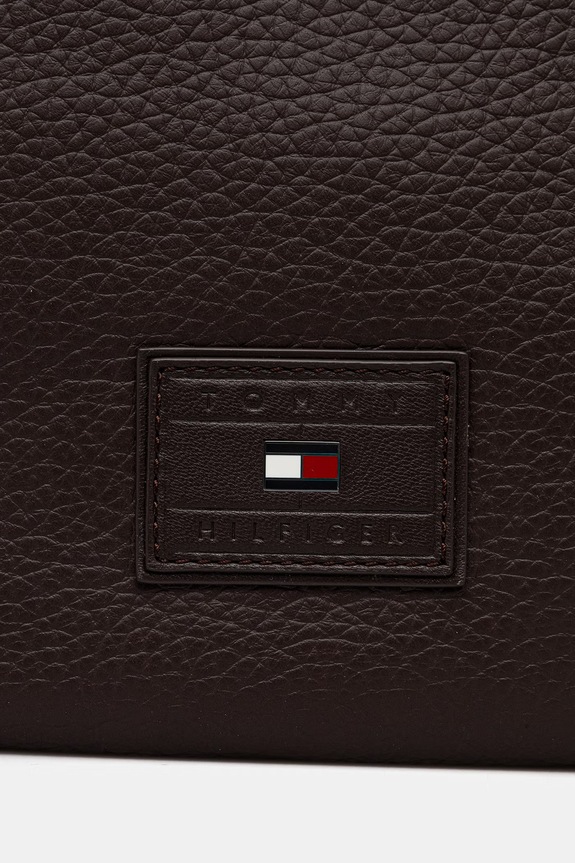 Akcesoria Tommy Hilfiger torba męska skórzana AM0AM14426 brązowy