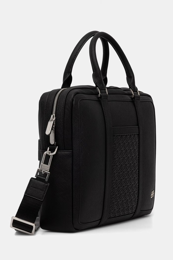 Karl Lagerfeld torba za muškarce K/AUTOGRAPH B3M30261 crna AW26