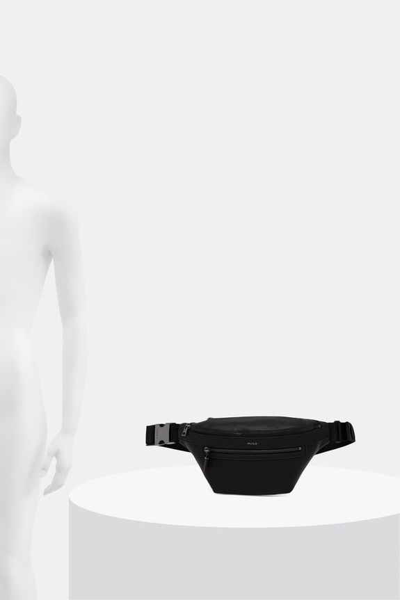 HUGO nerka męska HUKE_BUMBAG 50568365 czarny