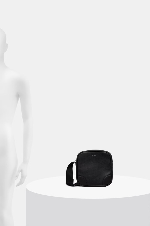 HUGO φάκελος ανδρικός δερμάτινος GO-BAG NS 50568270