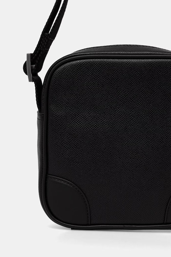 Αξεσουάρ HUGO φάκελος ανδρικός δερμάτινος GO-BAG NS 50568270 μαύρο