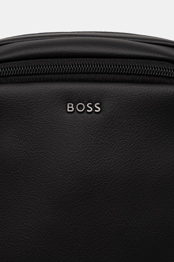 BOSS mala torba za muškarce od imitacije kože Jace_NS Zip 50567845 crna