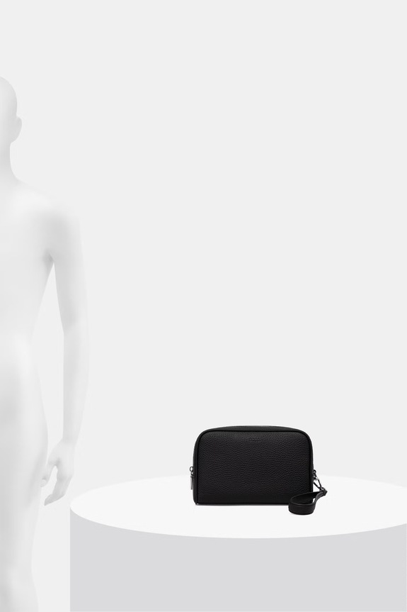 BOSS сумка для мужчин кожаная New Crosstown_Clutch 50567685 чёрный