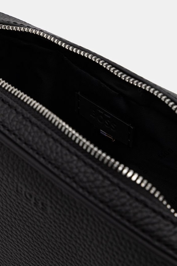 BOSS сумка для мужчин кожаная New Crosstown_Clutch чёрный 50567685