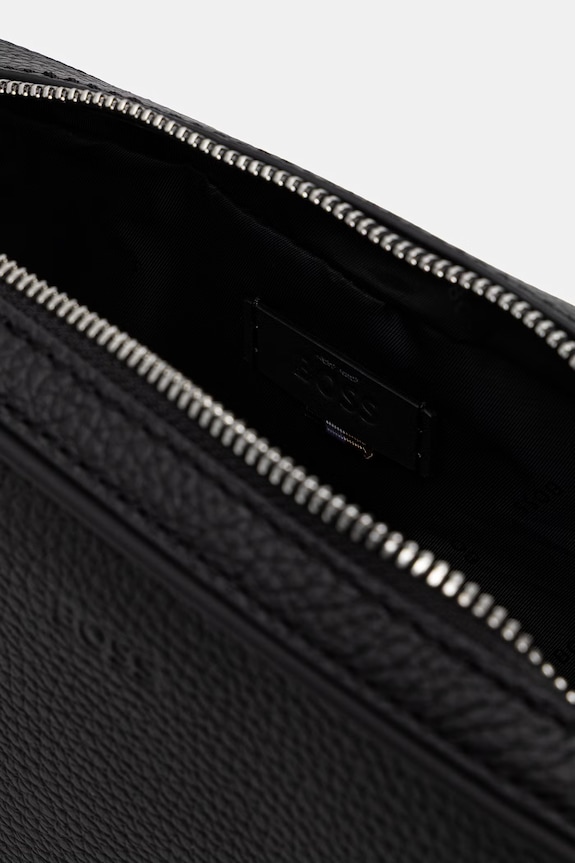 BOSS сумка для мужчин кожаная New Crosstown_Clutch чёрный 50567685