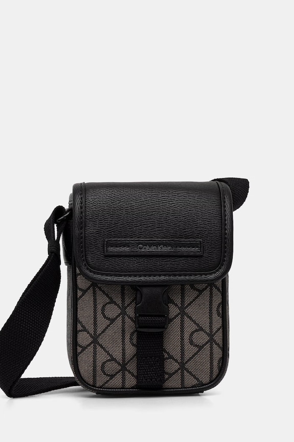 Calvin Klein saszetka męska brązowy LV04D3527G