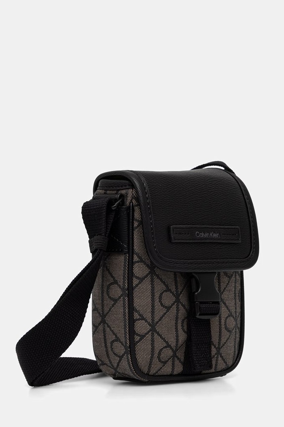 Calvin Klein saszetka męska LV04D3527G brązowy AW26