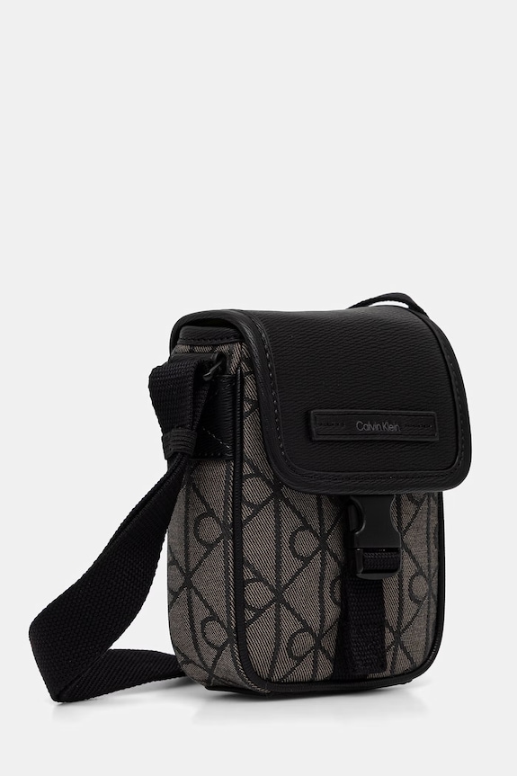 Calvin Klein saszetka męska LV04D3527G brązowy AW26