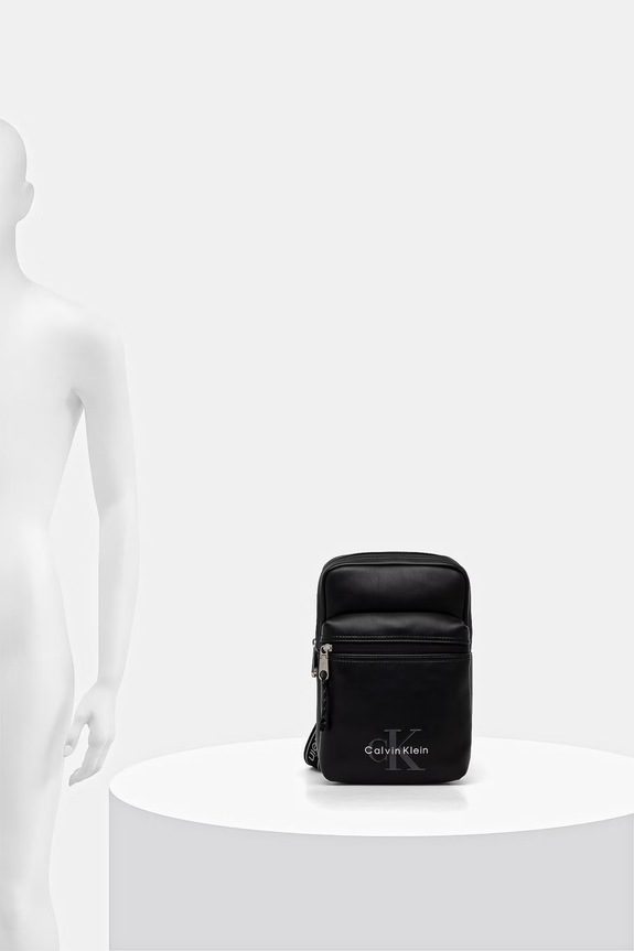 Calvin Klein saszetka męska z imitacji skóry LV04D3449G