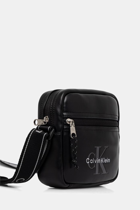 Calvin Klein saszetka męska LV04D3445G czarny AW26
