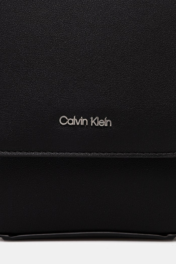 Akcesoria Calvin Klein saszetka męska z imitacji skóry LV04D1226G czarny