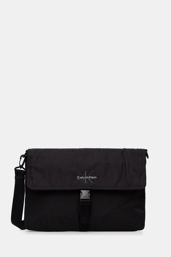 Calvin Klein taška na notebook pánska čierna LV04D1222G