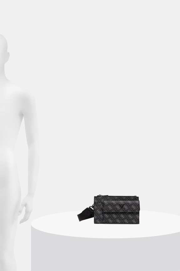 Guess mala torba za muškarce od imitacije kože MILANO HMMILO.P6391