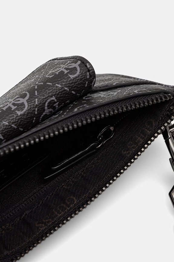 Guess mala torba za muškarce od imitacije kože MILANO HMMILO.P6391 crna