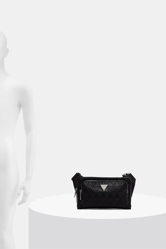 Guess бананка чоловіча TORINO HMTOTE.P6231 чорний
