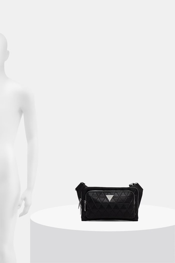 Guess бананка чоловіча TORINO HMTOTE.P6231 чорний