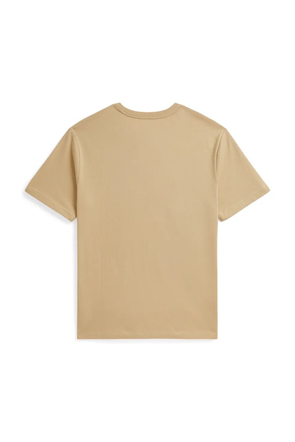 Polo Ralph Lauren T-shirt dziecięcy bawełniany 323B20172001 beżowy AW26