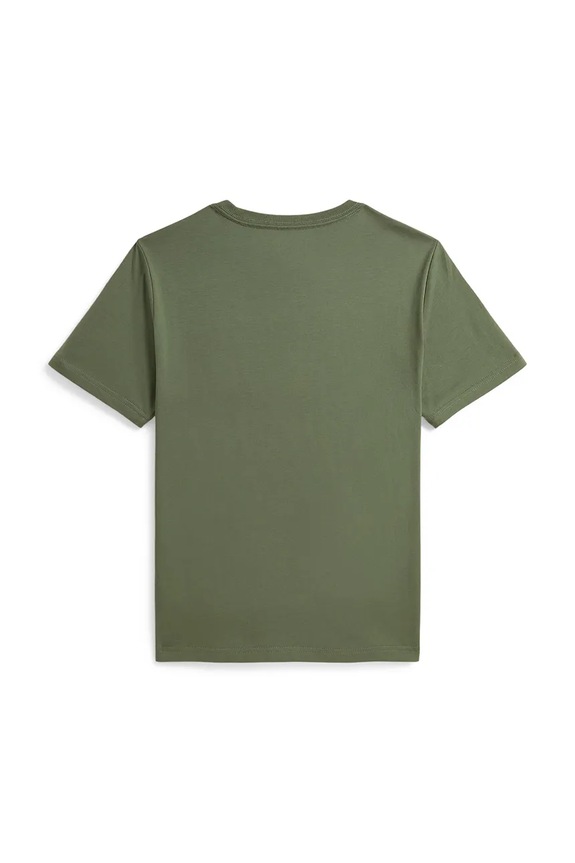Polo Ralph Lauren t-shirt παιδικό βαμβακερό 323B18474001 πράσινο AW26