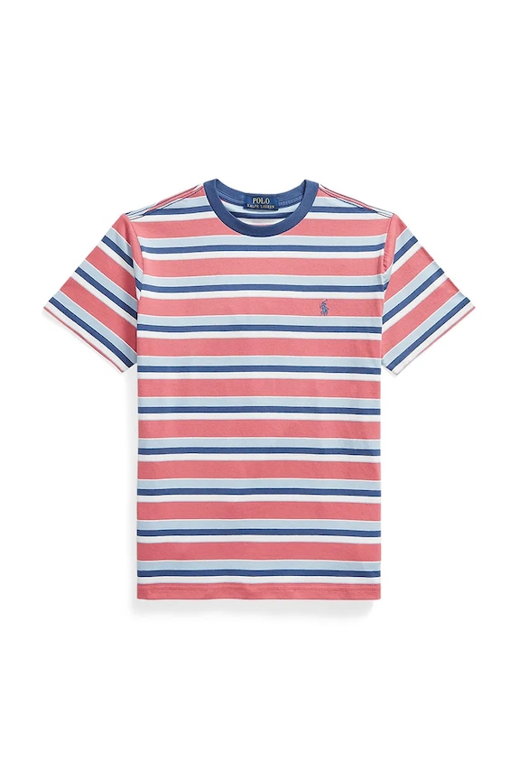 Polo Ralph Lauren T-shirt παιδικό βαμβακερό ροζ 323B18469001