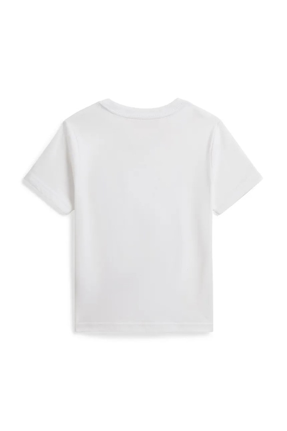 Polo Ralph Lauren t-shirt παιδικό βαμβακερό 322B18890003 λευκό AW26