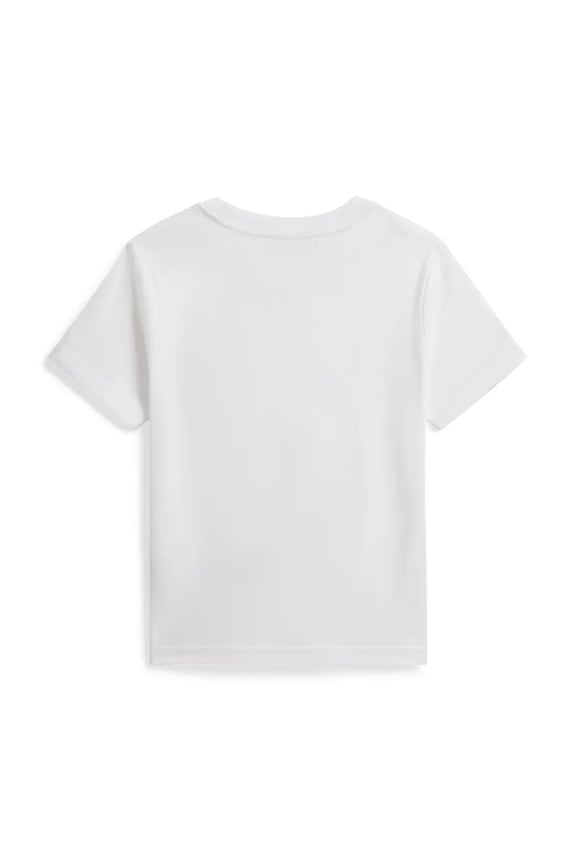 Polo Ralph Lauren t-shirt παιδικό βαμβακερό 322B18890003 λευκό AW26