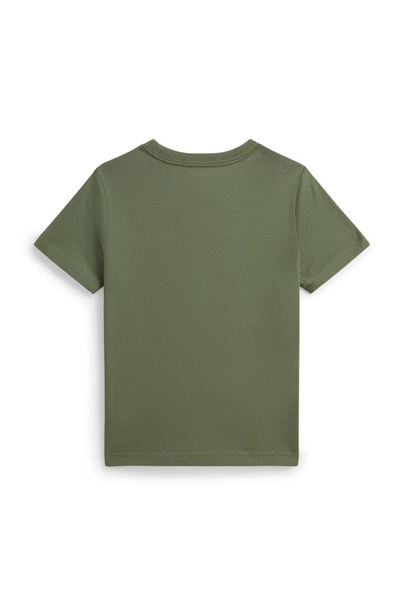 Polo Ralph Lauren t-shirt παιδικό βαμβακερό 322B18474001 πράσινο AW26
