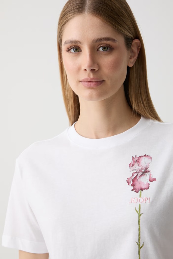 Joop! T-shirt damski bawełniany biały 30103768