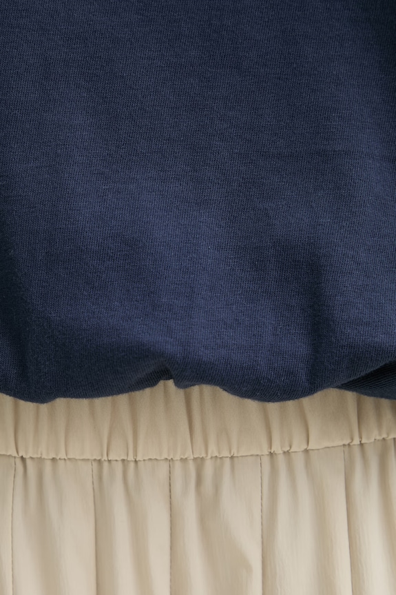rag & bone top pentru femei, din bumbac Mica RE9D26PT3MW bleumarin