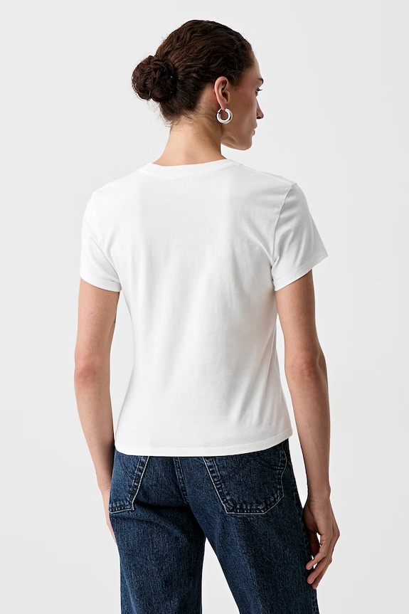 Odzież Kenzo T-shirt damski bawełniany FG62TS2614SG biały