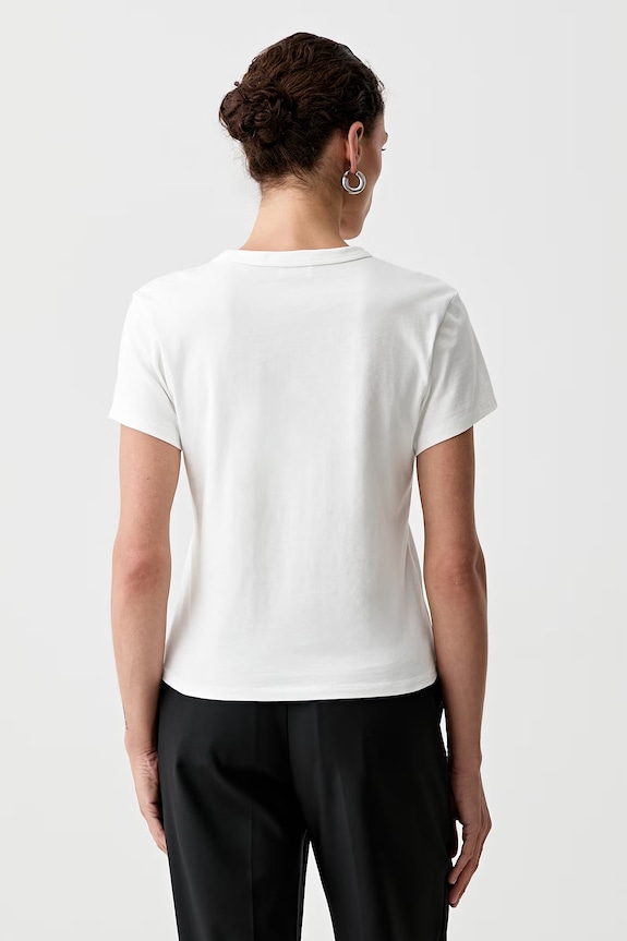 Odzież Kenzo T-shirt damski bawełniany FG62TS2714SG biały
