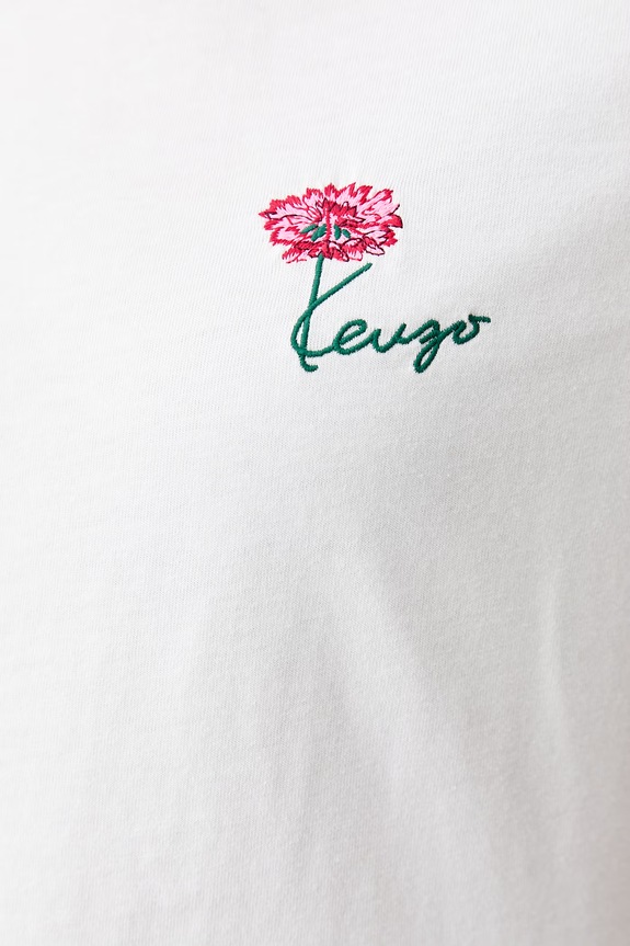 Kenzo T-shirt damski bawełniany FG62TS2714SG biały