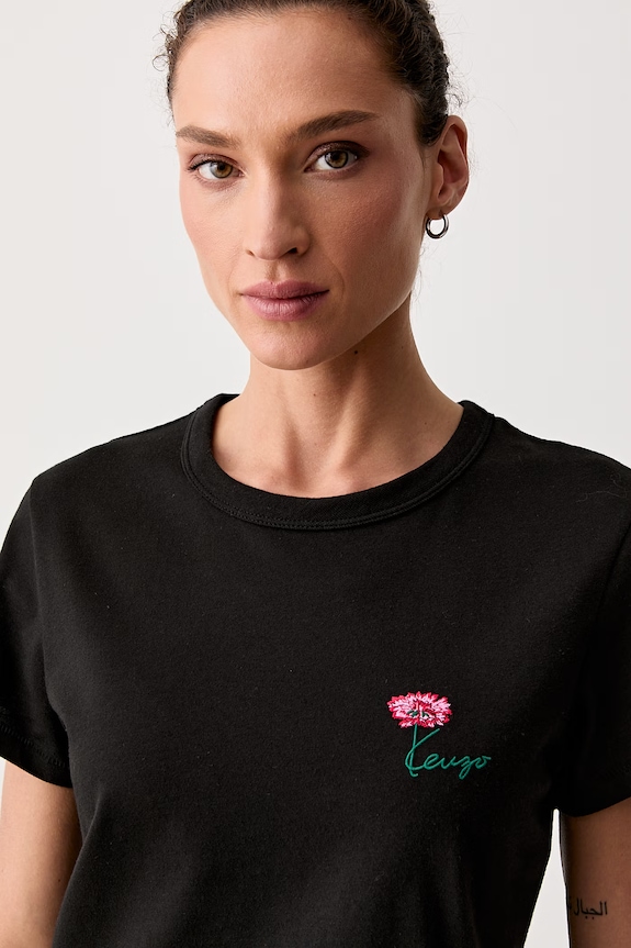 Kenzo tričko dámske bavlnené čierna FG62TS2714SG