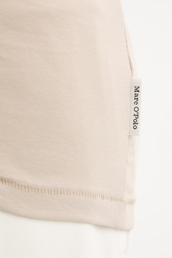 Marc O'Polo top damski bawełniany 5000014383 beżowy