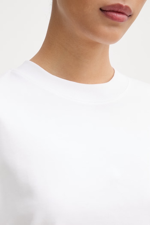 Marc O'Polo T-shirt damski bawełniany 5000014462 biały
