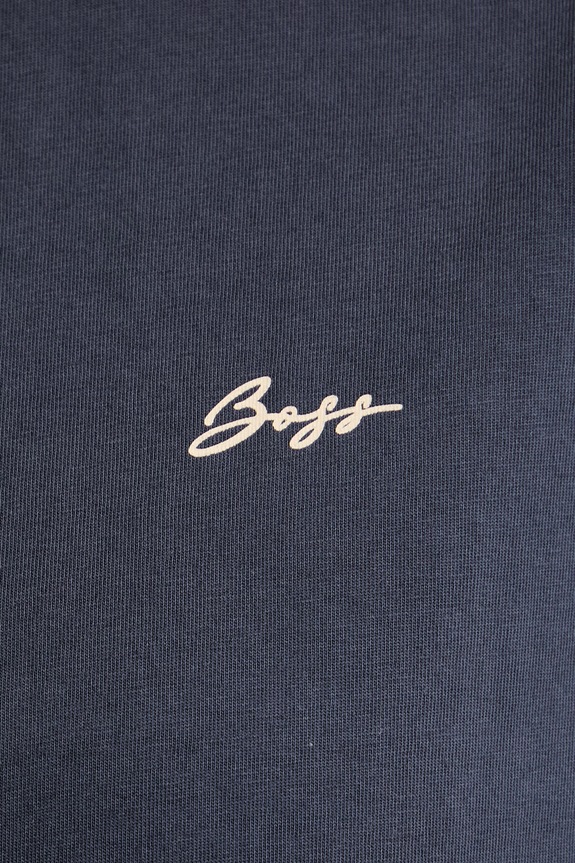 BOSS Orange футболка женская хлопковая C_Eboys_3 50566831 тёмно-синий