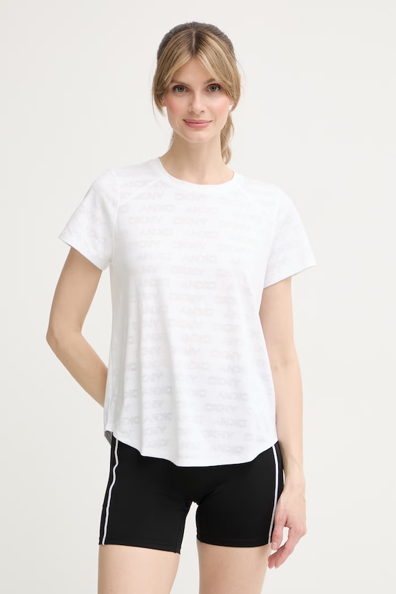DKNY T-shirt damski biały DP6T1698